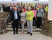 prominente Unterstützung hatte der Takeda Organspendelauf 2019 am 27. März 2019 in München  (©Foto: Martin Schmitz)